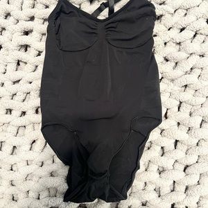 Black skims shapewear bodysuit